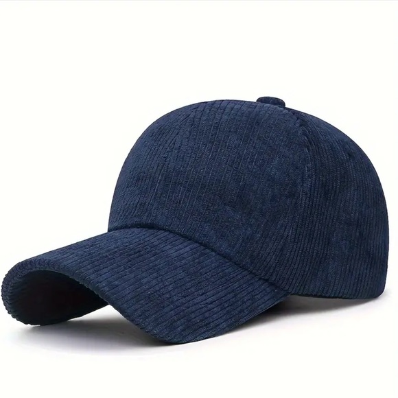Women's Corduroy Trendy Baseball Cap Hat - Picture 1 of 1
